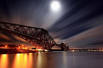 Bridge at Night, bridge, at night, beautiful HD wallpaper