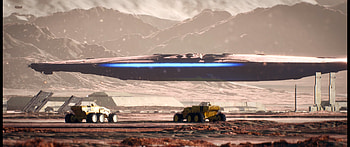 Homeworld: Quad — Desert Mothership, Video Game HD wallpaper