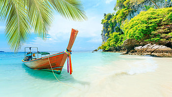 Phuket travels, White beach in Phuket Thailand HD wallpaper