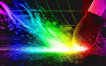 Abstract, Flame, Multicolored, Motley, Match HD wallpaper