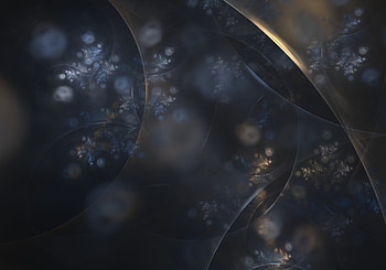Dark, fractal, gray background, abstract HD wallpaper
