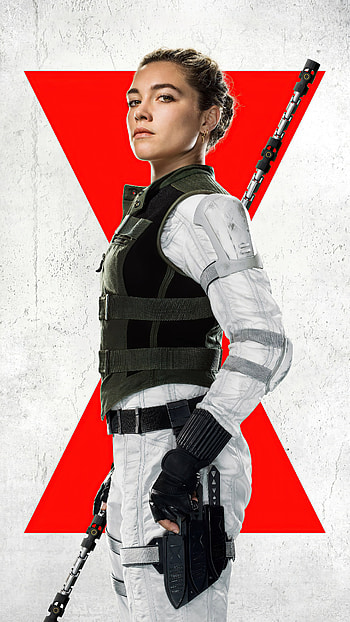 Black Widow Movie, Florence Pugh HD phone wallpaper