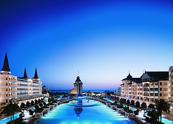 Cities, City, Building, Handsomely, It's Beautiful, Turkey, Antalya HD wallpaper