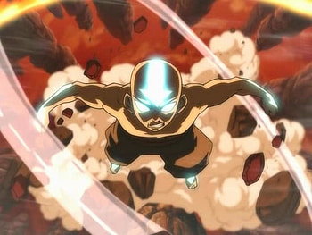 Aang Avatar State, aang, sozins comet, avatar HD wallpaper