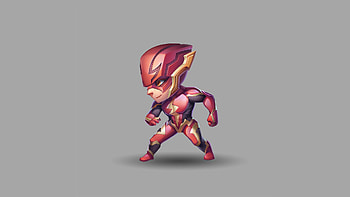 Flash, cute, minimal, art HD wallpaper