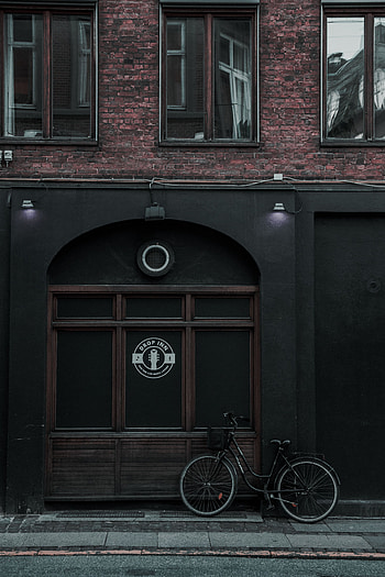 Cities, City, Building, Facade, Street, Bicycle HD phone wallpaper