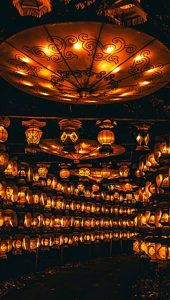 Chinese, Lanterns HD phone wallpaper