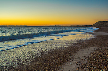Nature, Beach, Shore, Bank, Ocean, England HD wallpaper