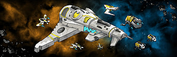 Galaxy Highways Banner, video game HD wallpaper