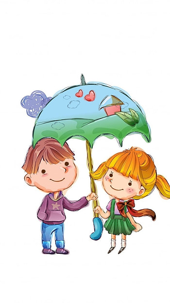 Friendship Whatsapp, Painting HD phone wallpaper