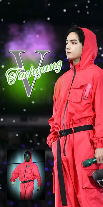 BTS - Taehyung, PTD, Permission To Dance LA Concert, V, V Squid Game Guard HD phone wallpaper