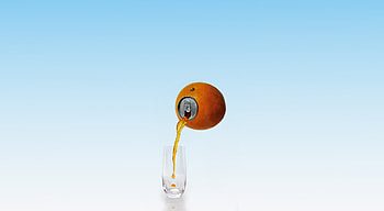 Minimalism, Glass, Digital Art, Juice HD wallpaper