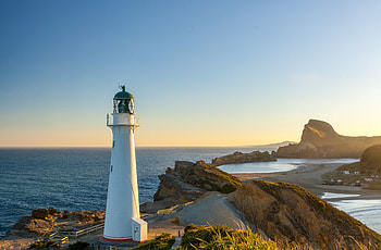 Nature, Sea, Horizon, Lighthouse HD wallpaper