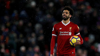 Mohamed Salah, Top-notch background, High-resolution , Salah's charisma HD wallpaper