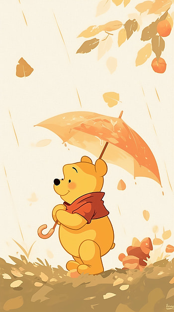 Winnie the Pooh's Umbrella: A Charming , TV Show, umbrella HD phone wallpaper