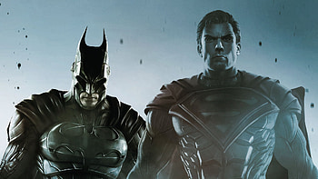 Superman Batman Injustice God Among Us, injustice-gods-among-us, games, superman, batman, superheroes HD wallpaper