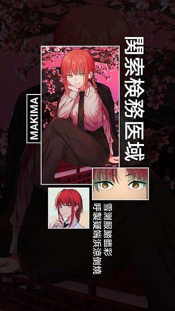 Makima, anime HD phone wallpaper