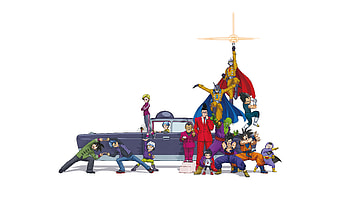 Dragon Ball Super: Super Hero — Lineup HD wallpaper