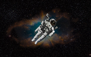 Kostenloses Skull Of Astronaut In Space fÃ¼r . HD wallpaper