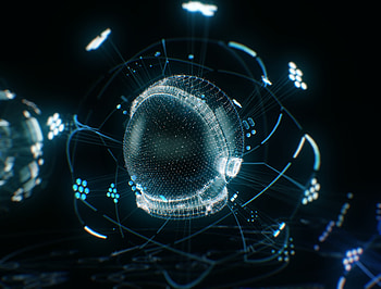 Abstract, Glow, Helmet, Sci-Fi, Hologram HD wallpaper