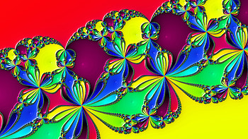 Trippy Psychedelic Fractal, trippy, psychedelic, aesthetic, Abstract, fractal HD wallpaper