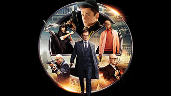 Kingsman: The Secret Service, Secret spy agency, Thrilling missions, Stylish action film HD wallpaper