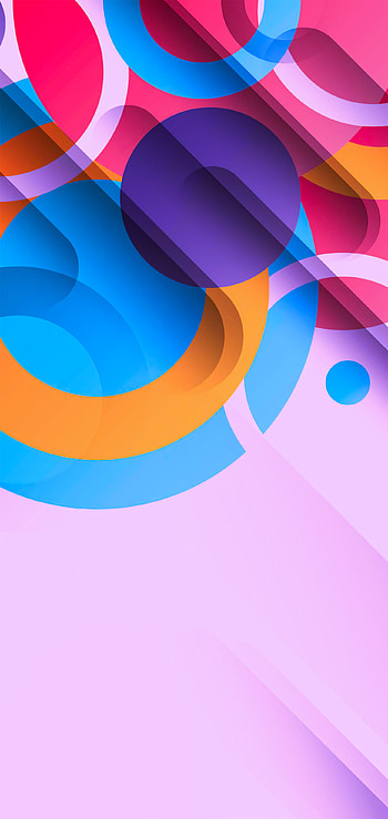 Circles, Abstract Shapes HD phone wallpaper