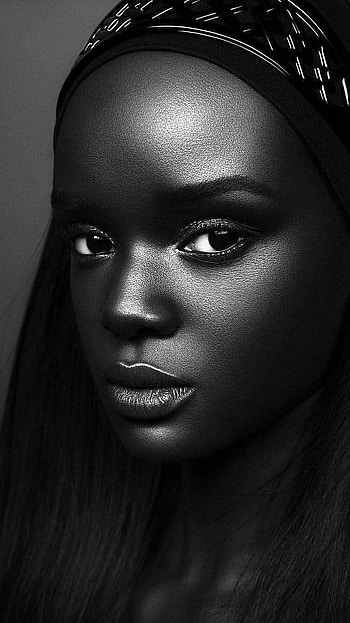 Black Colour, Black Colour Girl, Black Girl HD phone wallpaper