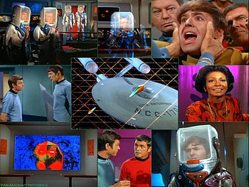 The Tholian Web Collage, the tholian web, tos, star trek, trek classic HD wallpaper