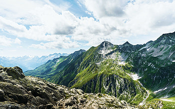 Valletta del Mottone, Airolo, Switzerland, landscape, clouds, sky, alps HD wallpaper