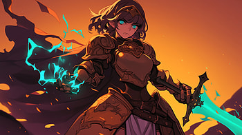 Epic Cleric Knight : A Stunning Anime Masterpiece, Anime, Cleric, knight HD wallpaper