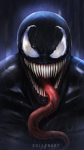 Venom, Big Eye HD phone wallpaper