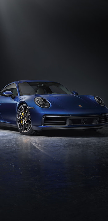 Sports car blue, Porsche 911, Samsung Galaxy HD phone wallpaper