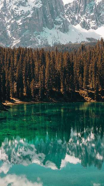 nature, lake HD phone wallpaper