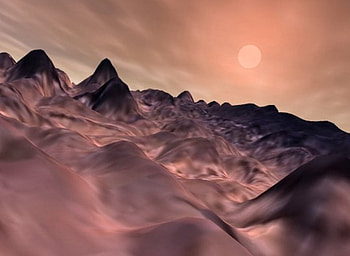 The Surface of mars, landscape, desert, planet, mars HD wallpaper