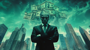 Corporate Power: A Ultra, business man, corporatism, Businessman, wealth, cityscape HD wallpaper