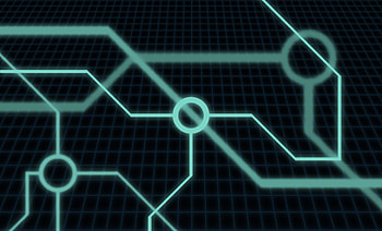 ... just a little experiment-ish type thingy that i'm doing because I really like techno style stuff, So here it is. WIP: The Grid (Tron) style Background HD wallpaper