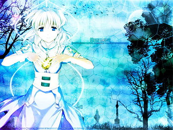 Holy Light, blue, delicate, anime, light, holy, chrono crusade, nun, beautiful HD wallpaper