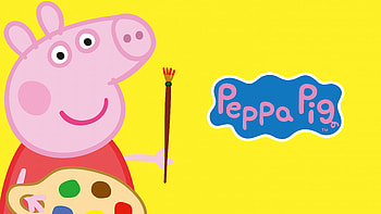 Peppa Pig : Sunny Yellow Cartoon, TV Show HD wallpaper