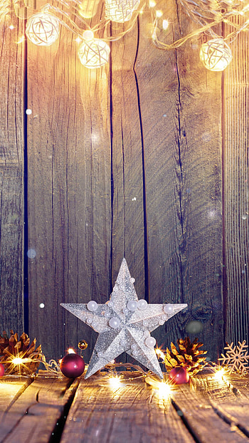 Gold lights, Festive , Holiday spirit, Twinkling glow HD phone wallpaper