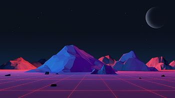 Digital Mix Nature, low-poly, digital-art, nature, artist, artwork, digital-art HD wallpaper