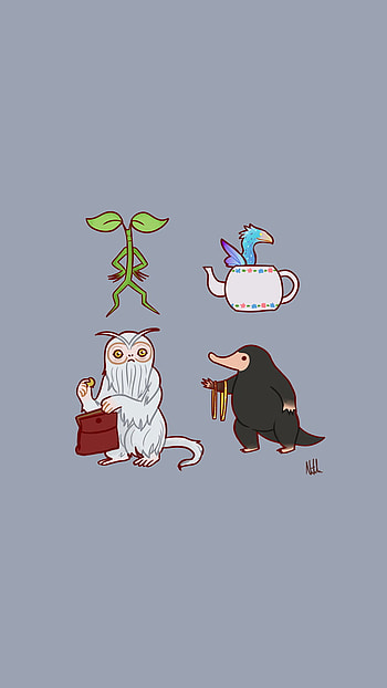 Animais Fantásticos, Animals, Fantasy HD phone wallpaper