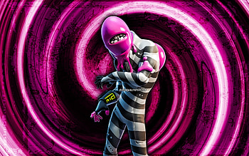 Teef, purple grunge background, Fortnite, vortex, Fortnite characters, Teef Skin, Fortnite Battle Royale, Teef Fortnite HD wallpaper