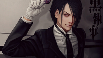 Hell of a butler, ciel phantomhive, soul, anime, black butler, sebastian michaelis, kuroshitsuji, evil, demon HD wallpaper