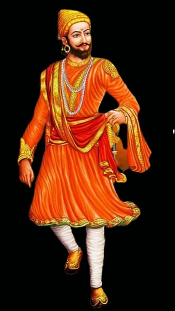 Shivaji Maharaj Live, Black Background, shiv jayanti HD phone wallpaper