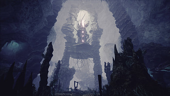 Mysterious Blacktail Tower, video game, Blacktail, fantasy, architecture, cave HD wallpaper
