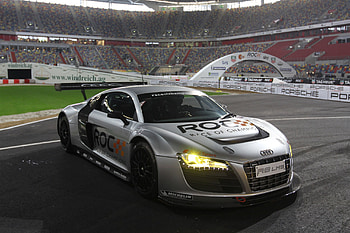 Audi R8 LMS, Race of Champions (ROC) HD wallpaper