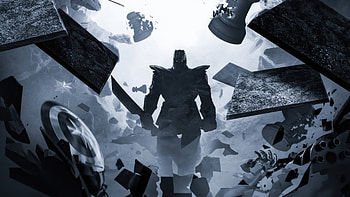 Thanos Final Stand, thanos, supervillain, superheroes, avengers-end-game, avengers, artist, artwork, digital-art HD wallpaper