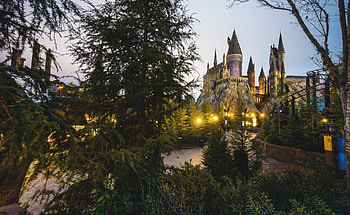 hogwarts wizarding world of harry potter tower castle HD wallpaper