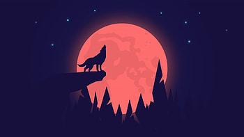 Howling, Wolves HD wallpaper